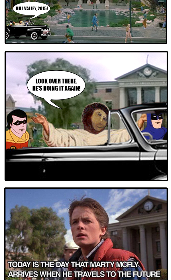 Back to the Future Day - Jesus Facepalm