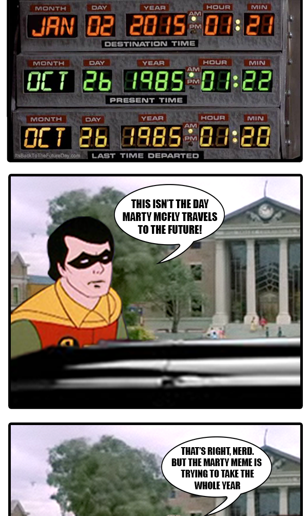 Back to the Future Day - Jesus Facepalm